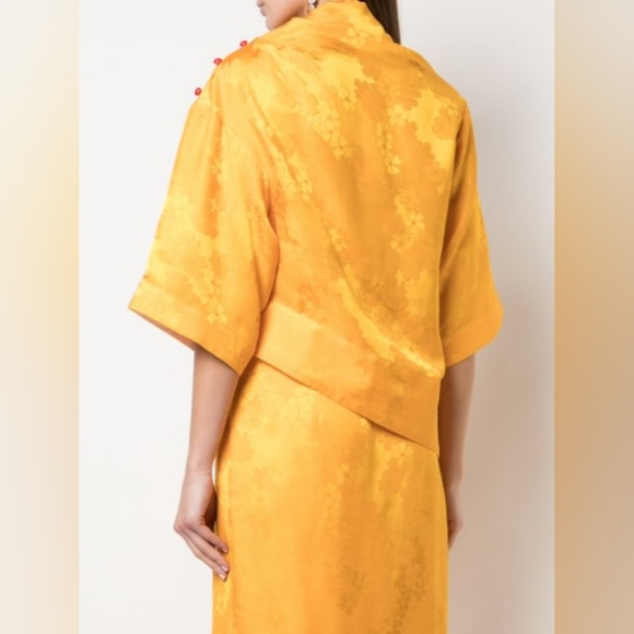 NWT Rosie Assoulin draped neckline blouse - Picture 5 of 7